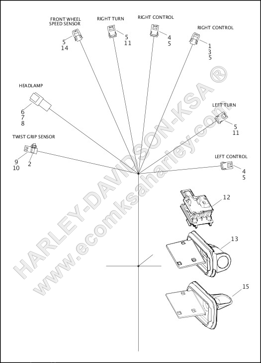 WIRING HARNESS, FRAME BACKBONE (2 OF 2)